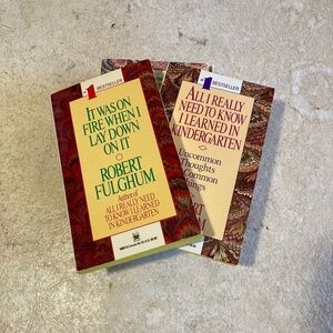 1991 Two Book Box Set By Robert Fulghum
